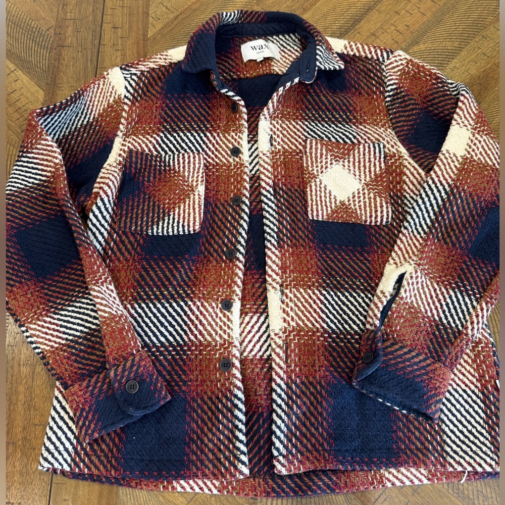 WAX LONDON BUTTON UP OVERSHIRT